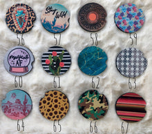 Load image into Gallery viewer, Set of Two Neoprene Car Coasters