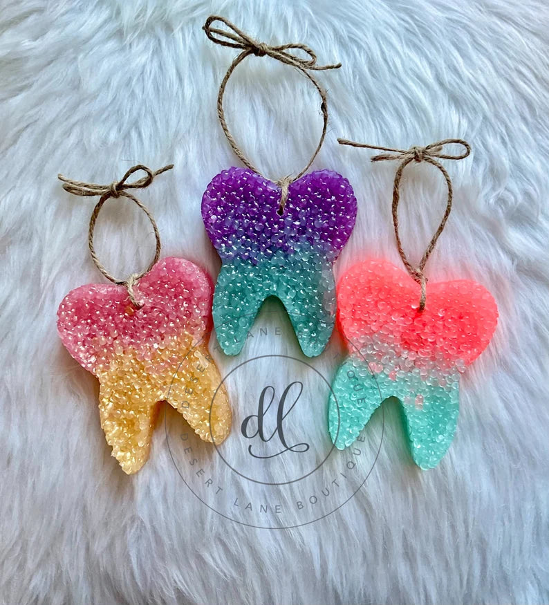 Tooth Car Freshie - Ombre 2 Colors