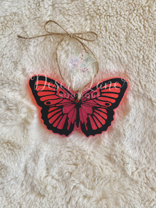 Butterfly Car Freshie - Ombre 2 Colors