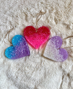 Heart Car Freshie - Ombre 2 colors